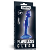 Анальна пробка LoveToy Flawless Clear Prostate Plug 6.5" Blue
