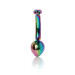 Анальна пробка B - Series HeavyFun Curved Jewellery Multicolour Plug L