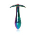 Анальная пробка B - Series HeavyFun Bullet Jewellery Multicolour Plug, диаметр 2 см, длина 7,7 см, Red