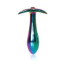 Анальная пробка B - Series HeavyFun Bullet Jewellery Multicolour Plug, диаметр 2 см, длина 7,7 см, Red