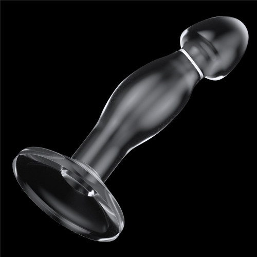 Анальная пробка LoveToy Flawless Clear Prostate Plug 6.5" Clear