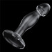 Анальная пробка LoveToy Flawless Clear Prostate Plug 6.5" Clear