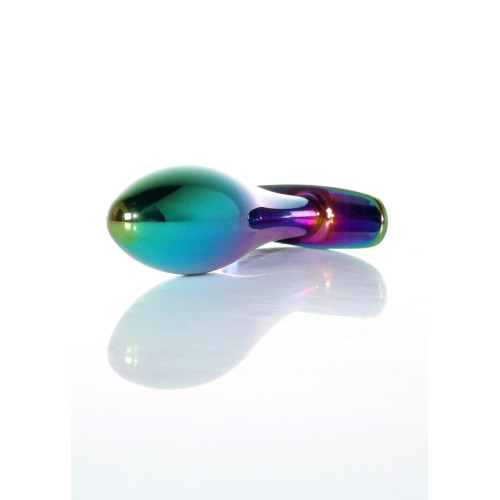 Анальная пробка B - Series HeavyFun Bullet Jewellery Multicolour Plug, диаметр 2,8 см, длина 9,2 см, Pink