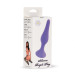 Анальная пробка B - Series HeavyFun Silicone Plug S Purple