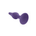 Анальная пробка B - Series HeavyFun Silicone Plug S Purple