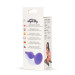 Анальная пробка B - Series HeavyFun Silicone Plug S Purple