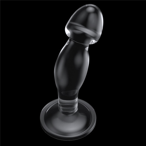 Анальная пробка LoveToy Flawless Clear Prostate Plug 6.5" Clear