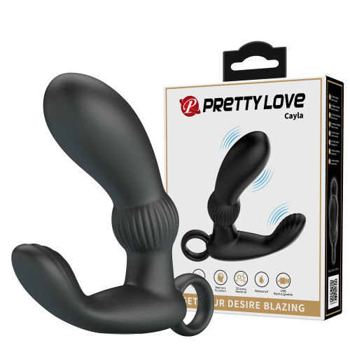 Масажер простати Pretty Love Cayla Stimulator Black