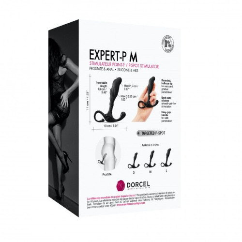 Ергономічний ручний масажер простати Marc Dorcel Expert P size M