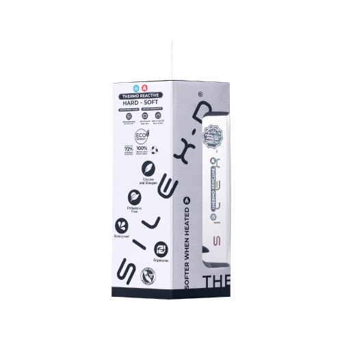 Анальная пробка SilexD (Model 2 size M), двухслойная, силикон+Silexpan