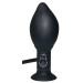 Анальная пробка You2Toys True Black Vibrating Anal Plug