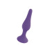 Анальная пробка B - Series HeavyFun Silicone Plug S Purple