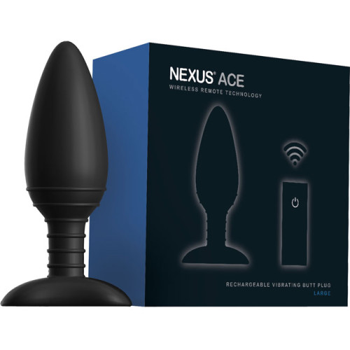 Анальная вибропробка Nexus Ace Large Черная