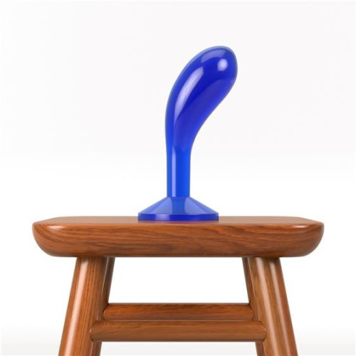 Анальна пробка LoveToy Flawless Clear Prostate Plug 6" Blue