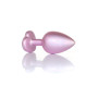 Анальная пробка B - Series HeavyFun Pearl Heart Jewellery Pink Plug Clear L
