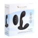 Вібромасажер простати S Pleasures Premium FUZZY, чорний, з рельєфом, 10 режимів вібрації, нагрів