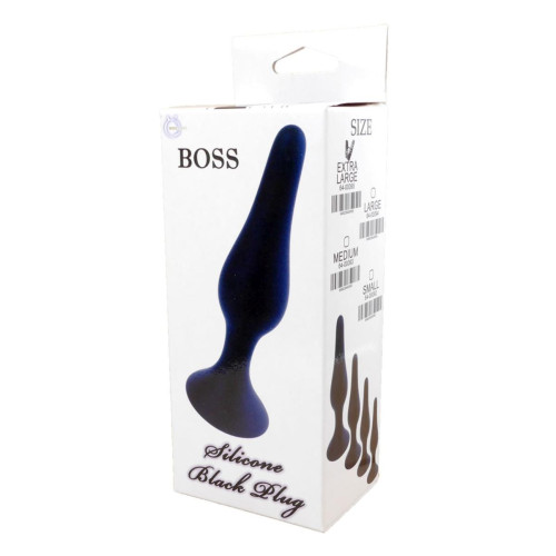 Анальна пробка B - Series HeavyFun Silicone Plug XL Black