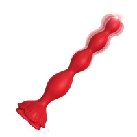 Анальний стимулятор B - Series Joy Rosestick Red, 9 Vibration Functions