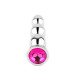 Анальна пробка B - Series HeavyFun Jewellery Metal Anal Plug No. 1