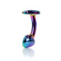 Анальна пробка B - Series HeavyFun Curved Jewellery Multicolour Plug S