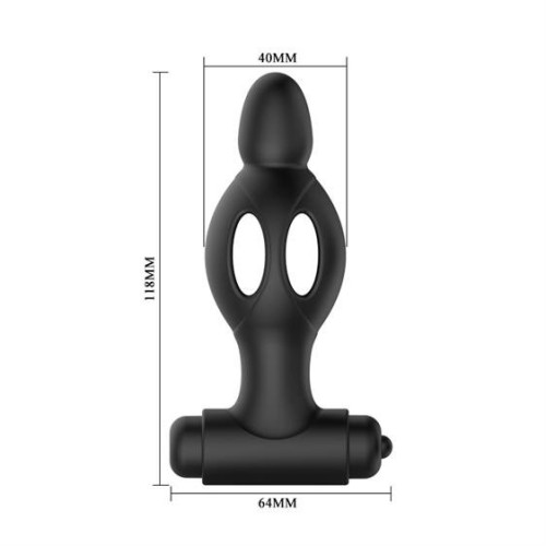 Анальна пробка Mr.Play Silicone Vibrating Anal Plug 0516