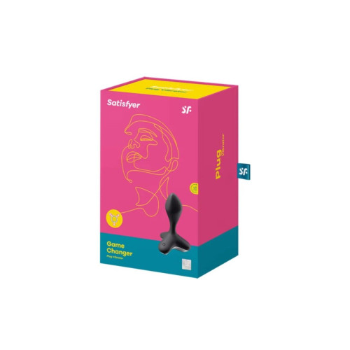 Анальная пробка с вибрацией Satisfyer Game Changer Black