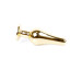 Анальна пробка B - Series HeavyFun Long Jewellery Gold Plug, діаметр 3 см, довжина 9,5 см, Dark Blue