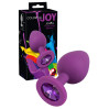 Анальная пробка You2Toys Colorful Joy jewel Фиолетовая