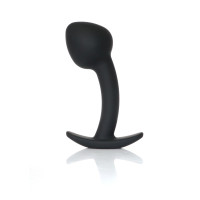 Анальна пробка B - Series HeavyFun Curved Silicone Black Plug L