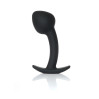 Анальна пробка B - Series HeavyFun Curved Silicone Black Plug L
