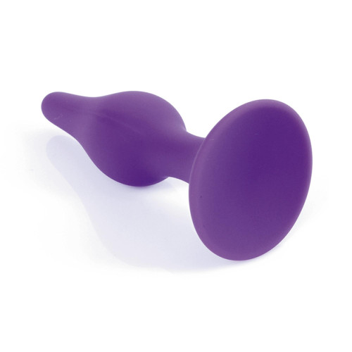 Анальна пробка B - Series HeavyFun Silicone Plug XL Purple