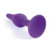 Анальна пробка B - Series HeavyFun Silicone Plug XL Purple