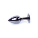 Анальная пробка B – Series HeavyFun Classic Jewellery Dark Silver Plug, диаметр 2,7 см, длина 7 см, Black
