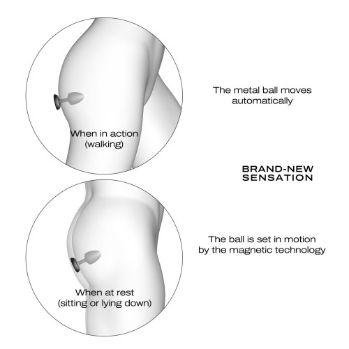 Анальная вибропробка Dorcel GEISHA PLUG INFINITE L