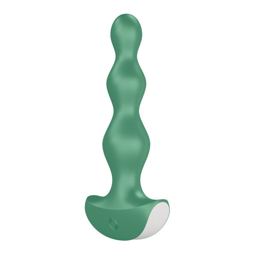 Анальный стимулятор-бусины с двумя моторами Satisfyer Lolli-Plug 2 (green)