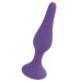 Анальна пробка B - Series HeavyFun Silicone Plug XL Purple