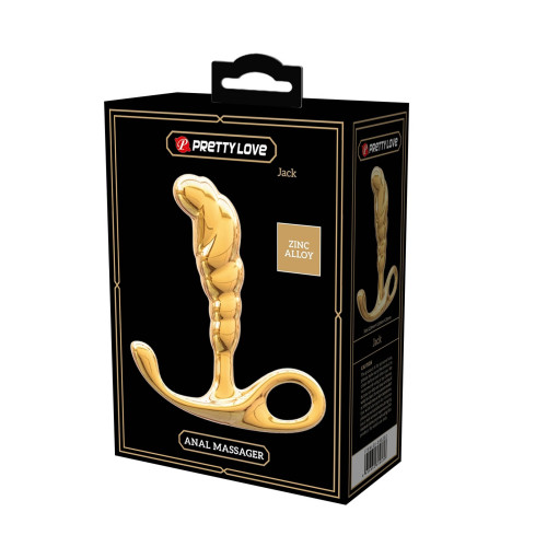 Массажер простаты Pretty Love Jack Zink Alloy Prostate Massager
