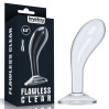 Анальна пробка LoveToy Flawless Clear Prostate Plug 6" Clear