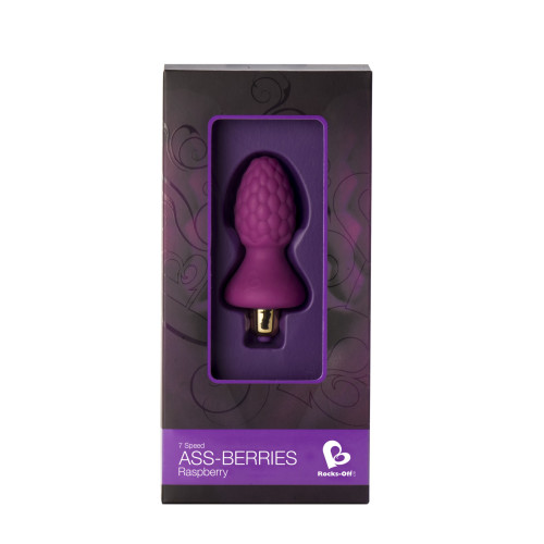 Анальний стимулятор Rocks Off Ass-Berries 7 Raspberry