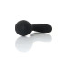 Анальна пробка B - Series HeavyFun Curved Silicone Black Plug M