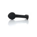 Анальна пробка B - Series HeavyFun Curved Silicone Black Plug M