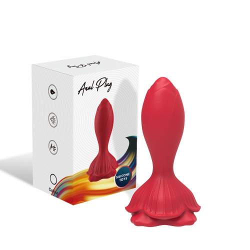 Анальна пробка B - Series Joy Rosenberg Red, 9 Vibration Functions