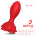 Анальна пробка B - Series Joy Rosenberg Red, 9 Vibration Functions