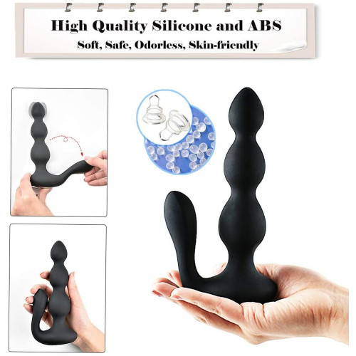 Анальна пробка B - Series Cute Anal Beads, Remote Controler
