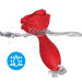 Анальна пробка B - Series Joy Rosenberg Red, 9 Vibration Functions