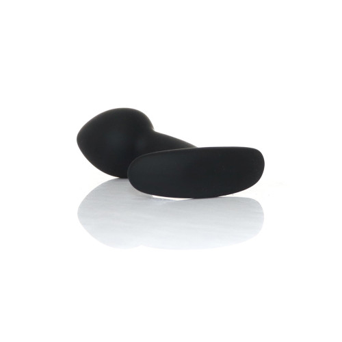Анальна пробка B - Series HeavyFun Curved Silicone Black Plug M