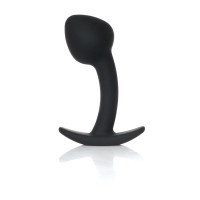 Анальная пробка B - Series HeavyFun Curved Silicone Black Plug M