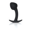 Анальна пробка B - Series HeavyFun Curved Silicone Black Plug M