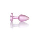 Анальна пробка B - Series HeavyFun Pearl Heart Jewellery Pink Plug Clear S