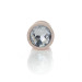 Анальная пробка B - Series HeavyFun Pearl Classic Jewellery Gold Plug Clear M